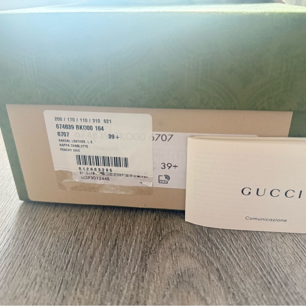 Gucci GG marmont quilted sandals - Picture 5 of 5